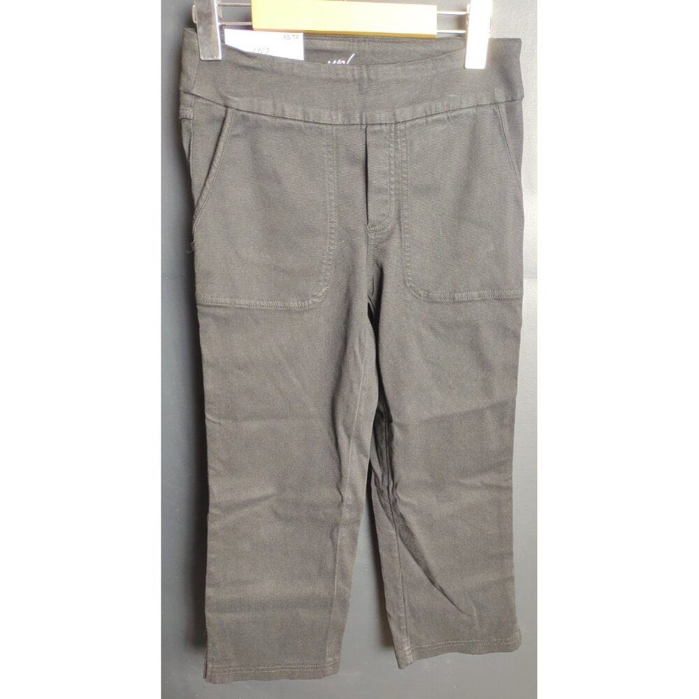 UP! Black Pull On Stretch Crop Pants NWT Women’s Comfortable Casual Wear